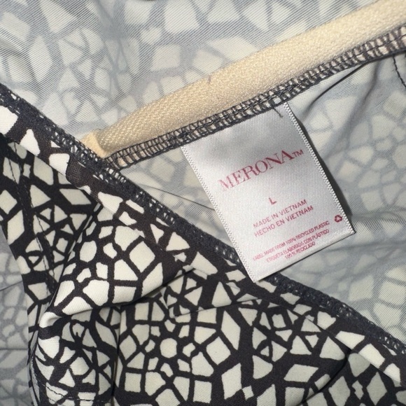 Merona Tankini Top Size Large - Picture 3 of 3